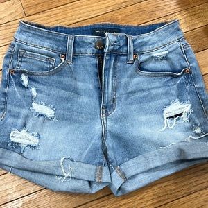 high waisted shorts